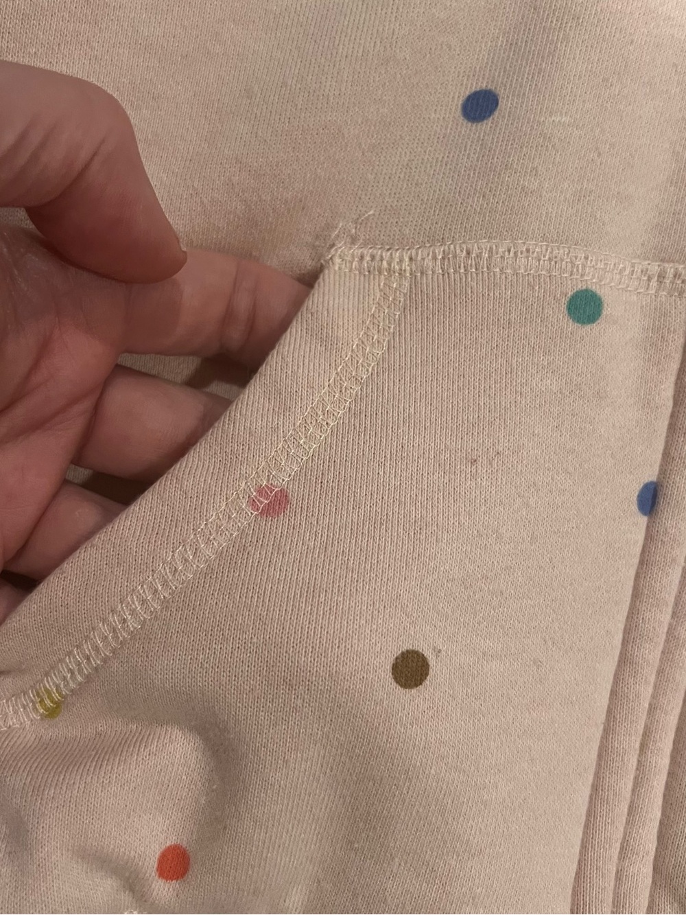 Boden Pink Polka Dot Sherpa-Lined Hoodie for Kids - Picture 3 of 7